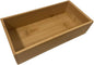 Bamboo Drawer Organizer - Kitchen Drawer Utensil Organizer Office Supplies Desk Organizer Makeup Silverware Tray Flatware Organization 8"*4"*2"