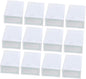 BESPORTBLE 12pcs Large White Stackable Plastic Shoes Storage Boxes Thickened Shoe Containers for Closet Organization and Storage