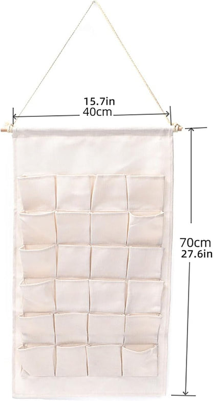 Streamlineds Organization with Door Hanging Multilayer Storage Bag Suitable for Shoes Stationery Cosmetics Over the Door Organizers
