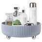 Anyoifax Makeup Perfume Organizer Tray 360 Degree Rotating Lazy Susan Skincare Lotion Organizer Spinning Cosmetics Storage for Dresser, Vanity, Bathroom Countertop, Small Grey