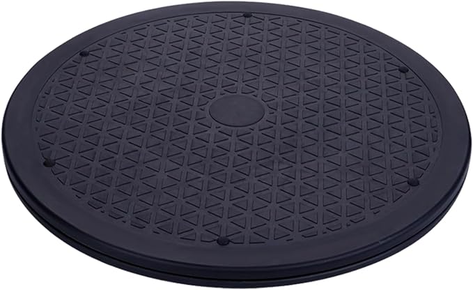 10 Inch Lazy Susan Turntable Organizer, Eichzer Premium Heavy Duty Rotating Swivel Stand with Steel Ball Bearings for Model/Rotating Plants/Crafts Stand/TV/Monitor/Laptop (360˚ Rotation)