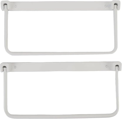 Foldable RV Shoe Rack, Alumiun Alloy Hanging Shoe Storage Shelf for Motorhome Yacht, Wall Mounted Shoe Organizer for RV with Installation Screws, Fitment for RV, Travel Trailer,