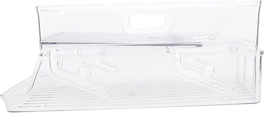 Didiseaon storage rack dispenser bin for refrigerator beverage can storage organizer fruit containers for fridge soda rack convenient soda holder can organizer drink container plastic beer