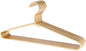 Premium Matte Golden Aluminum Coat Hangers 6 Piece Set, 17.7” Extra Smooth & Durable Metal Shirt Dress Hanger,Aluminum Alloy Hanger,Clothing Support,Clothing Hang