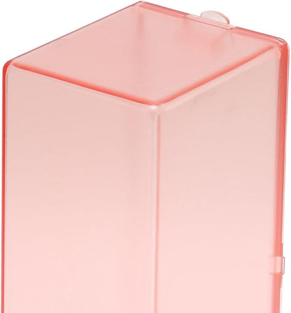 Automatic Cotton Dispenser Clear, Minimalist Modern Design Caddy for Home Bathroom Easy Refill Space Saving Storage
