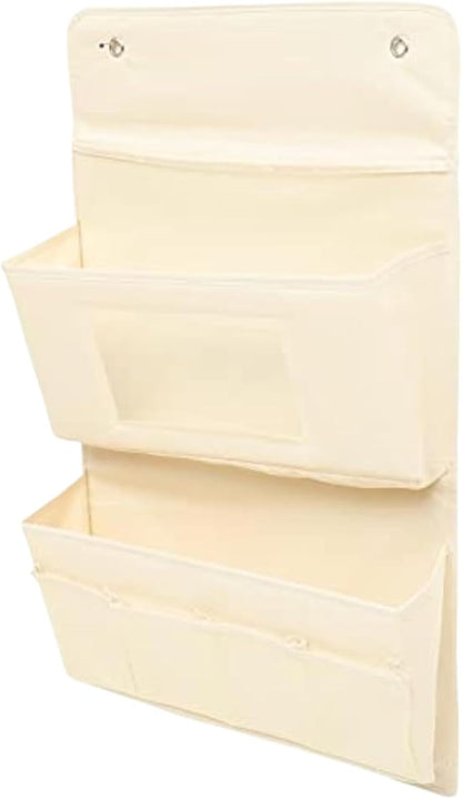Wall Pocket - 15.75 x 24.8 Inch Step , Door Hanging Bag, Cupboard Hangable Storage Bag for Kitchen, Cupboard, Bathroom, Bedroom, Laundry College Door