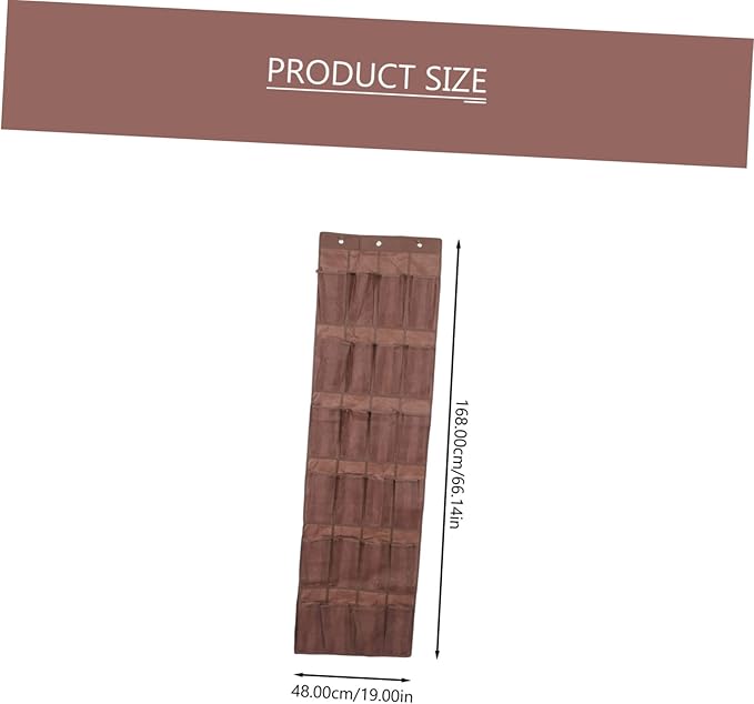 KOMBIUDA Shoe Storage Bag Hanging Shelves Hangers Space Saving over The Door Organizer
