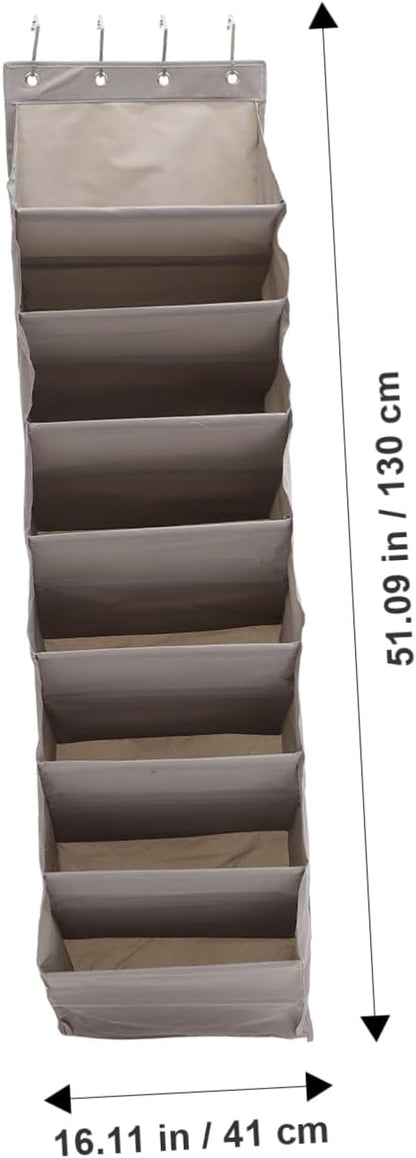VICASKY Hanging Shoe Storage Organizer Bag Multi Functional Wall Pocket for Door Lightweight Stylish and Practical Design for Home Bathroom and Closet