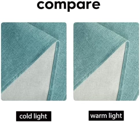 Artoid Mode Turquoise Aqua Table Runner, Seasonal Summer Washable Kitchen Dining Table Decoration for Home Party Decor 13x60 Inch - Image 4