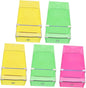 Amosfun 5pcs Clear Plastic Drawer Shoe Storage Boxes Stackable Design for Women Footwear Pp Material for Organizing Sneakers and Sandals Space-saving