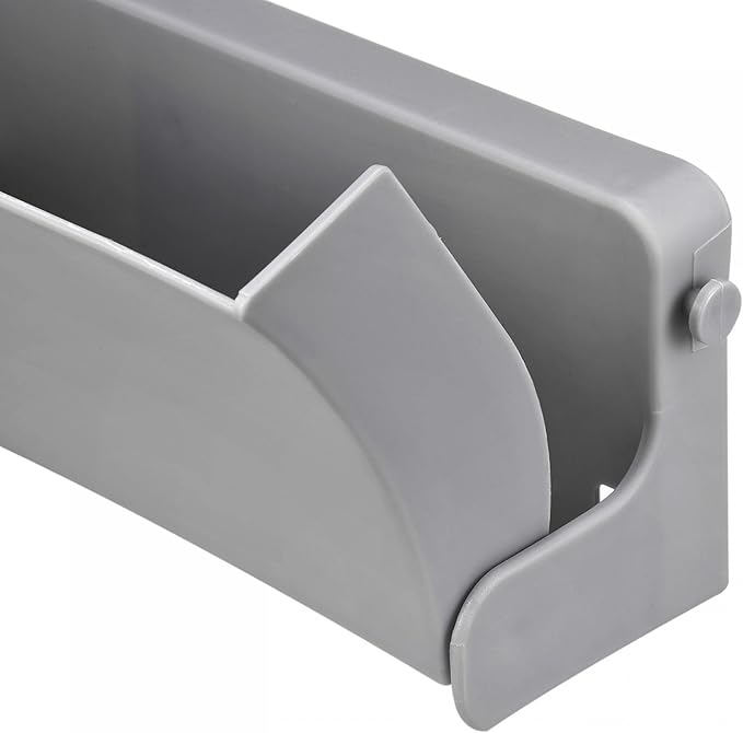 uxcell Wall Mounted Shoe Rack, PP Foldable Hanging Shoes Holder Organizer Gray