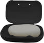 Soap Holder Container, Portable Bar Soap Saver Scrubber Case for Bathroom and Kitchen (Black)