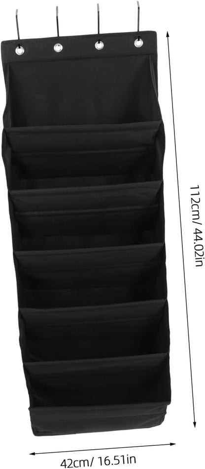 PRETYZOOM Multi Function Over Door Shoe Organizer Multi Hanging Bag for Shoes Hats and Accessories Storage for Bedroom Bathroom Office and More