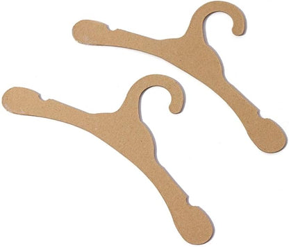 Baby Cardboard Hangers, Eco Friendly Recycled Paper Clothes Hanger for Kids Childrens (20 Pack)