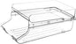 Clear Dual-Layer Can Dispenser Organizer for Refrigerator and Pantry Space-saving Beverage Storage Box for Soda Beer and Drinks with Feature