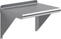 AmGood 12" X 16" Stainless Steel Wall Shelf | Metal Shelving | Garage, Laundry, Storage, Utility Room | Restaurant, Commercial Kitchen | NSF