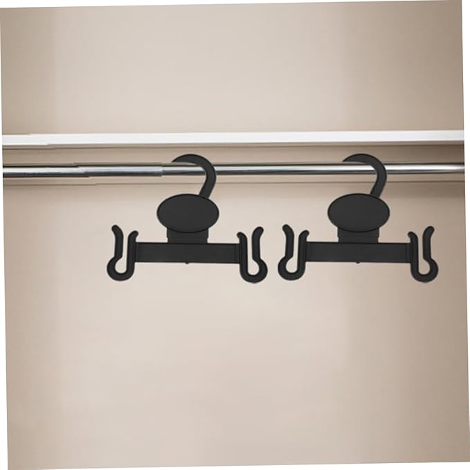 Alipis 30pcs Retractable Slipper Hooks Space-Saving Hanger Space Saver for Closet No Slip Hangers for Slippers Shoes Multi-Functional Hanging Organizer for Drying Rack
