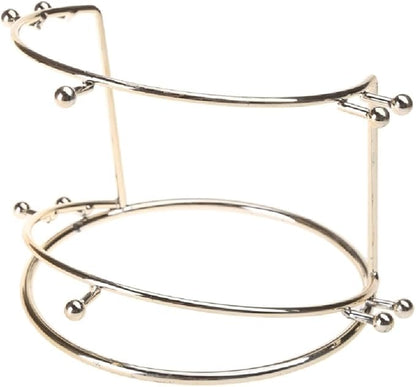 Tiara Crown Headband 2 Layer Display Rack Gold Metal Princess Crown Stand Holder Crystal Headbands Storage Organizer