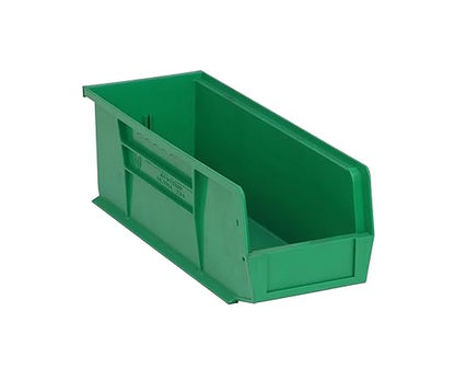 QUANTUM STORAGE SYSTEMS K-QUS234GN-6 6-Pack Ultra-Stack and Hang Bins, 14-3/4" x 5-1/2" x 5", Green