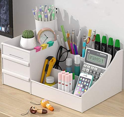 Drawer Type Cosmetics Storage Box Dormitory Desktop Finishing Dresser Skin Care Lipstick Plastic Shelf ABS Material