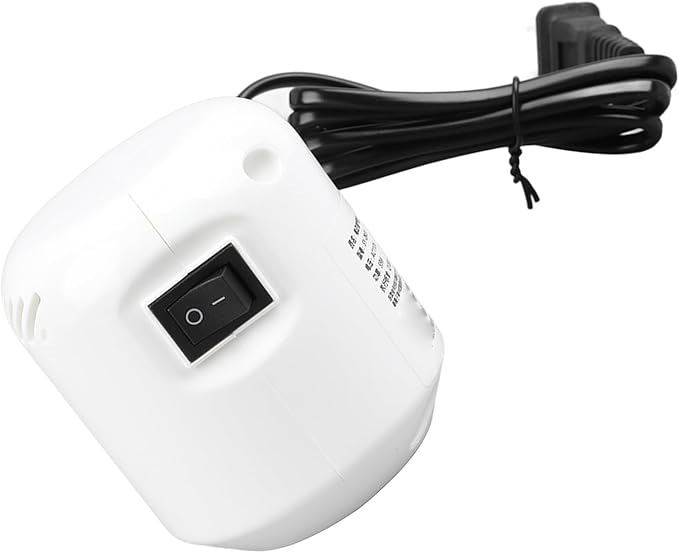 Powerful White Electric Storage Bag Pump for Efficient and Easy Compression of Vacuum Bags