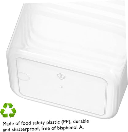 PRETYZOOM 2pcs Beverage Organizer Holder Storage Boxes for Refrigerator Containers for Organizing