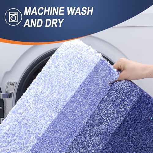 OLANLY Small Bathroom Rugs 24x16, Extra Soft Absorbent Microfiber Bath Rugs - Image 6