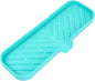 MicoYang Silicone Bathroom Soap Dishes with Drain Spout-Bathroom and Kitchen Sink Organizer,Sponge Holder,Dish Soap Tray,Perfect for Dispenser,Scrubber,Bottle,Cup on Sink or Counter-Mint 12"×4"
