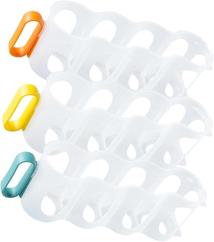 Cabilock 3pcs Fridge Can Organizer Storage Rack for Daily Use Beer Can Dispenser Soda Storage Organizer