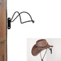 Pmsanzay Cowboy Hat Holder/Cowboy Hat Rack Wall Hanging Decoration Rustic/Men's & Women's Western Style Cowboy/Cowgirl Straw Hat Cap Storage Display Holder Rack Dryer Stand Organizer - Metal