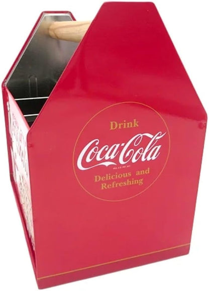 Tin Box Company Large Utensil Caddy, Holds Utensils, Coke 2023