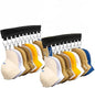 2 Pack Hat Organizer for Baseball Caps and Accessories, 10 Hat Storage Clips of Hat Hanger for Baseball Caps Display and Storage, Hat Rack Fit Hangers and Closet