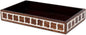 Handicrafts Home wood small tray, 10x6 Towel Tray, Guest Towel Holder, Decorative Napkin Holder, Bathroom Countertop Storage,Handmade Rectangular Vanity Tray for Bathroom Countertop-Yinyang collection