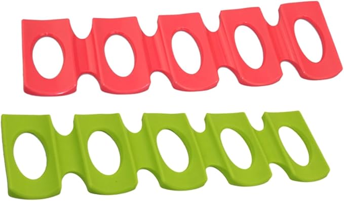 IMIKEYA 2pcs Silicone Beer Pad Organizer for Refrigerator Home Bar Stacking Mat for Drinks Wine Bottles Cans and Easy to Clean Silicone Beverage Storage