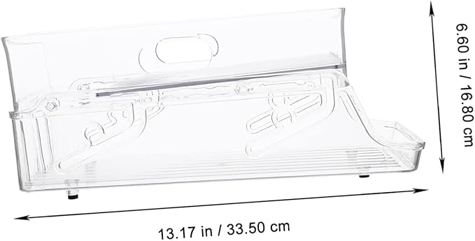 Double Layer Can Dispenser Refrigerator Drink Rack Soda Can Storage Bin