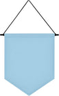 Wall Hanging Brooch Organizer Storage Board Colorful Enamel Pin Badge Canvas Display Banner Earrings Case Collection Holder 12.6x10in(Not Include Any Accessories) (Blue)