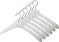 All Hung Up Hangers Plastic Coat Hangers, Clothes Hangers (White, 36pk)