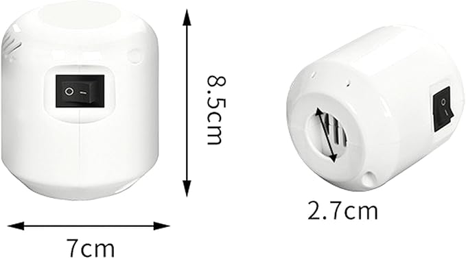 Powerful White Electric Storage Bag Pump for Efficient and Easy Compression of Vacuum Bags