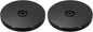 uxcell 2Pack Acrylic Lazy Susan Turntable, 4" Spinner Lazy Susan Turntable Organizer, Acrylic Ball Bearing Rotating Tray for Pantry Spice Rack Decorating, Black