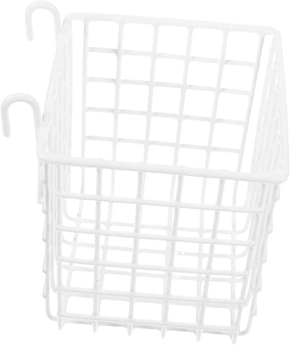 Cabilock 3pcs Wire Storage Basket for Wall Organization Hanging Rack for Kitchen Bathroom Pantry Space-saving Design Capacity for Easy Access to Essentials