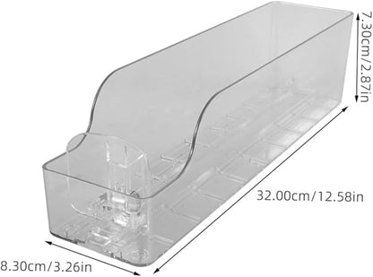 Automatic Drink Dispenser Organizer for Fridge Efficient Soda Can Storage and Easy Access Beverage Holder for Supermarkets and Home Use