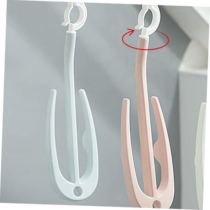 PRETYZOOM 10pcs Shoe Drying Racks Over The Door Shoe Organizer Slim Rack Cube Organizer Drying Holder