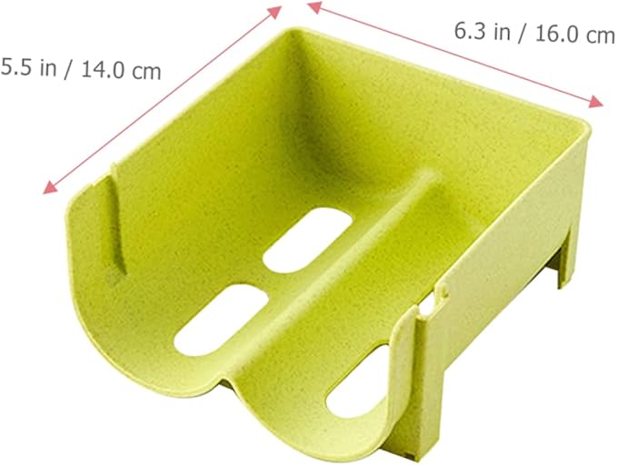 Garneck 3pcs Beer Storage Rack Soda Can Dispenser Plastic Beer Organizer Kitchen Storage Organizer Fridge Bottle Holder