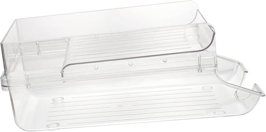 Zerodeko Freeze Beverage Holder Can Organizer for Fridge Plastic Soda Can Organizer Rack