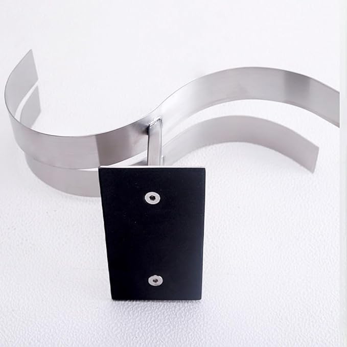 Stainless Steel Belt Display Stand Rack Belt Holder Organizer Belt Storage Organizer and Displayer for 2 Belts Retail Store Display or Home Use