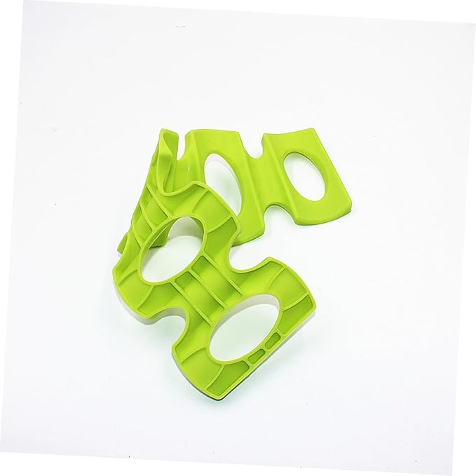 2pcs Silicone Beer Mat Beverage Organizer for Refrigerator Party Use Stacking Drink Holder for Home Bar Office Suitable for Beer Wine Cans Green Red