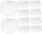 10PCS Adjustable Hat Inner Support Cone Shape for Straw Hats Cap Stretcher Insert Plastic Holder for Baseball Caps Stand for Travel Storage