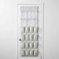 for Over The Door 24 Pocket Mesh Shoe Organizer: Hanging Shoe, Holds 24 Pairs