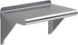 AmGood 10" X 16" Stainless Steel Wall Shelf | Metal Shelving | Garage, Laundry, Storage, Utility Room | Restaurant, Commercial Kitchen | NSF
