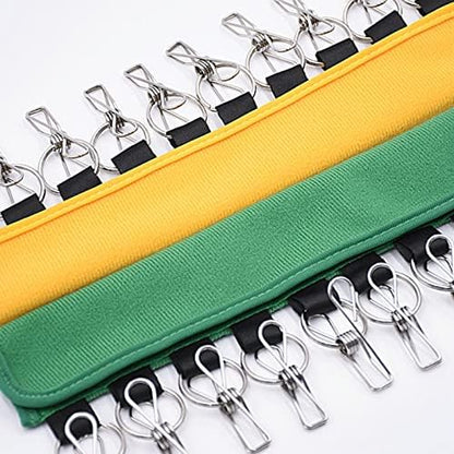 Hat Organizer Holder Baseball Cap Rack Home Organizer Storage Wall Door Hanger Holder Closet Hanger Kitchen Towel Storage Rack (Green)